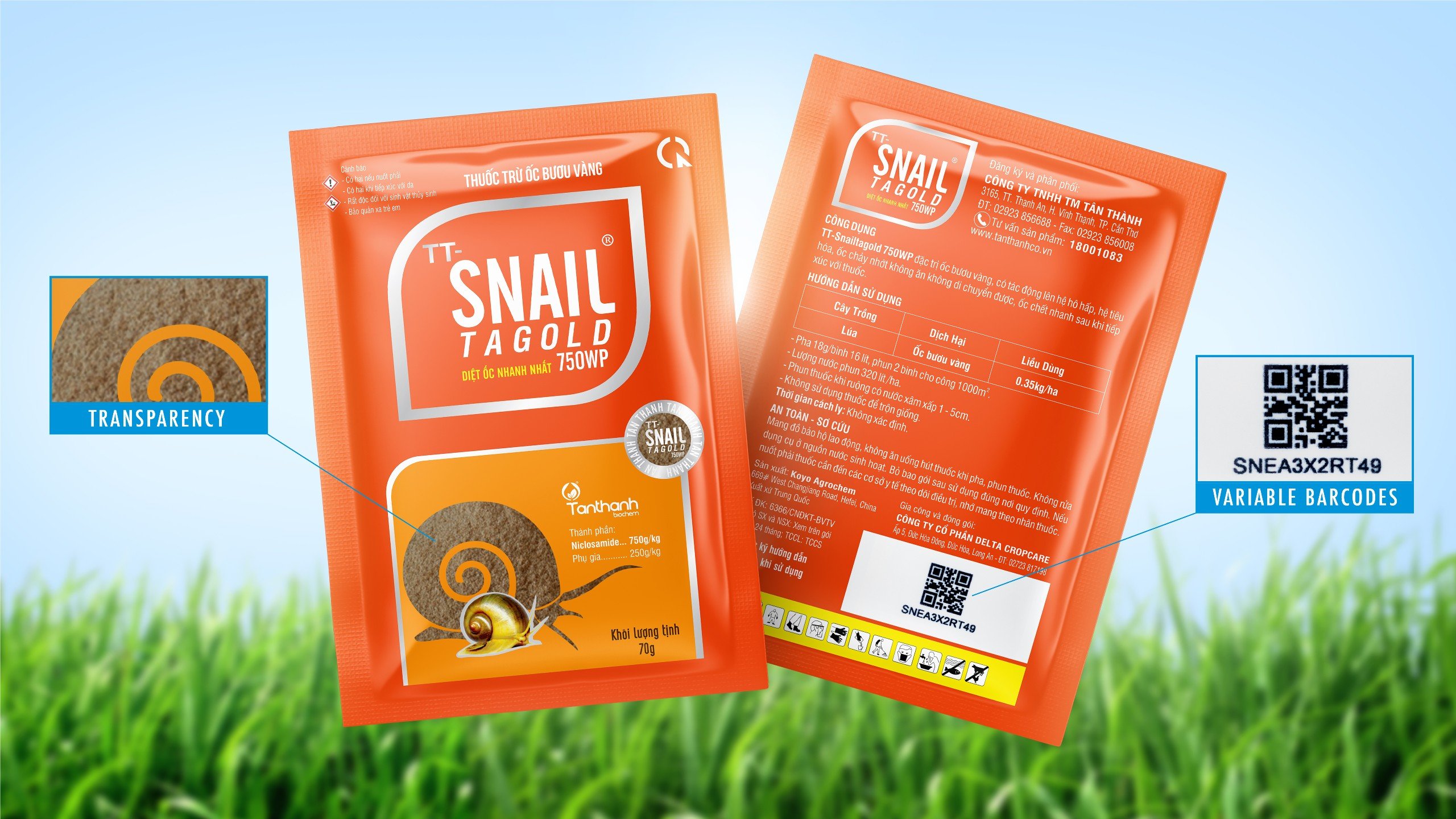 THUỐC TRỪ ỐC BƯƠU VÀNG SNAIL TAGOLD
