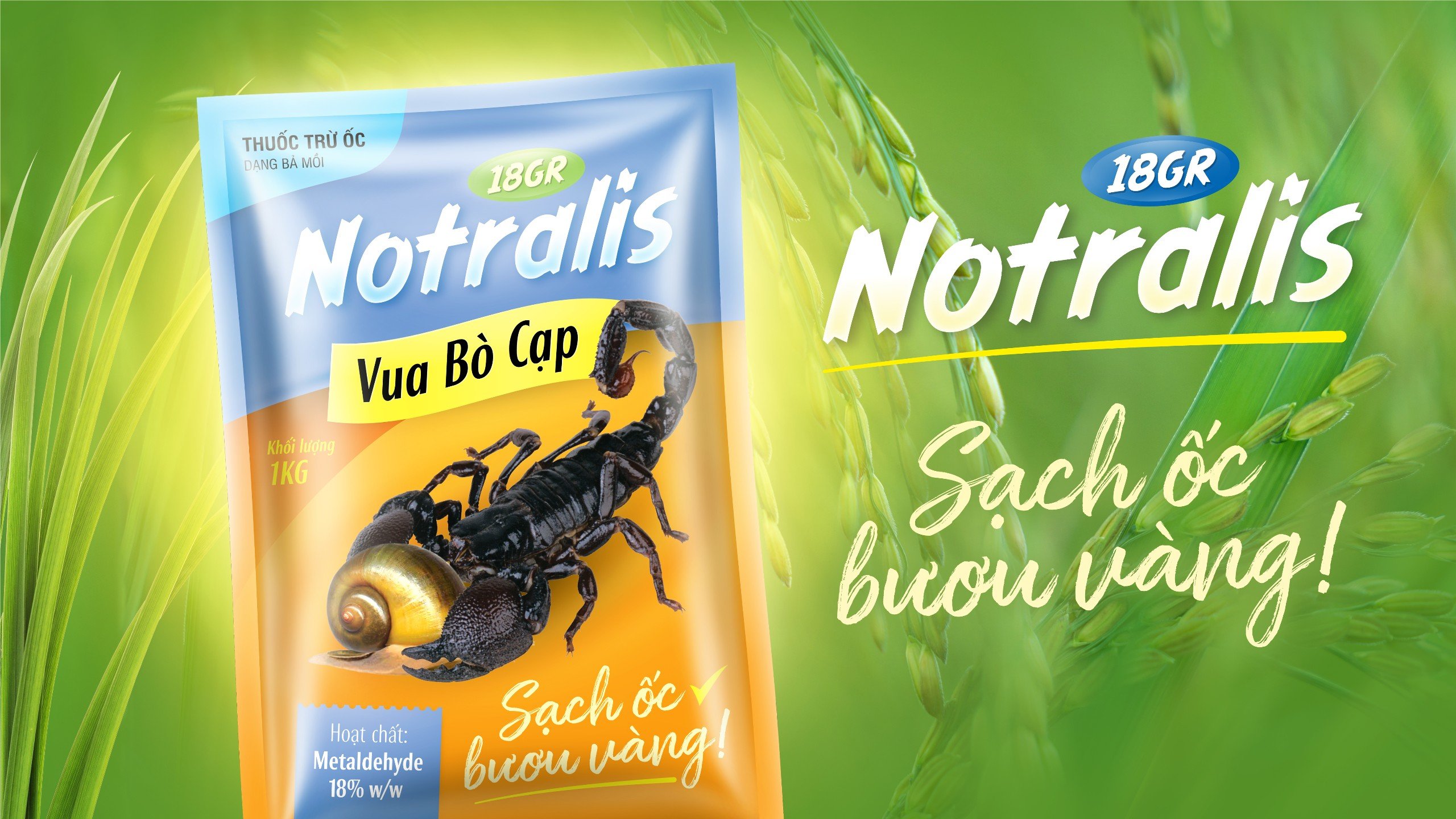 THUỐC TRỪ ỐC NOTRALIS