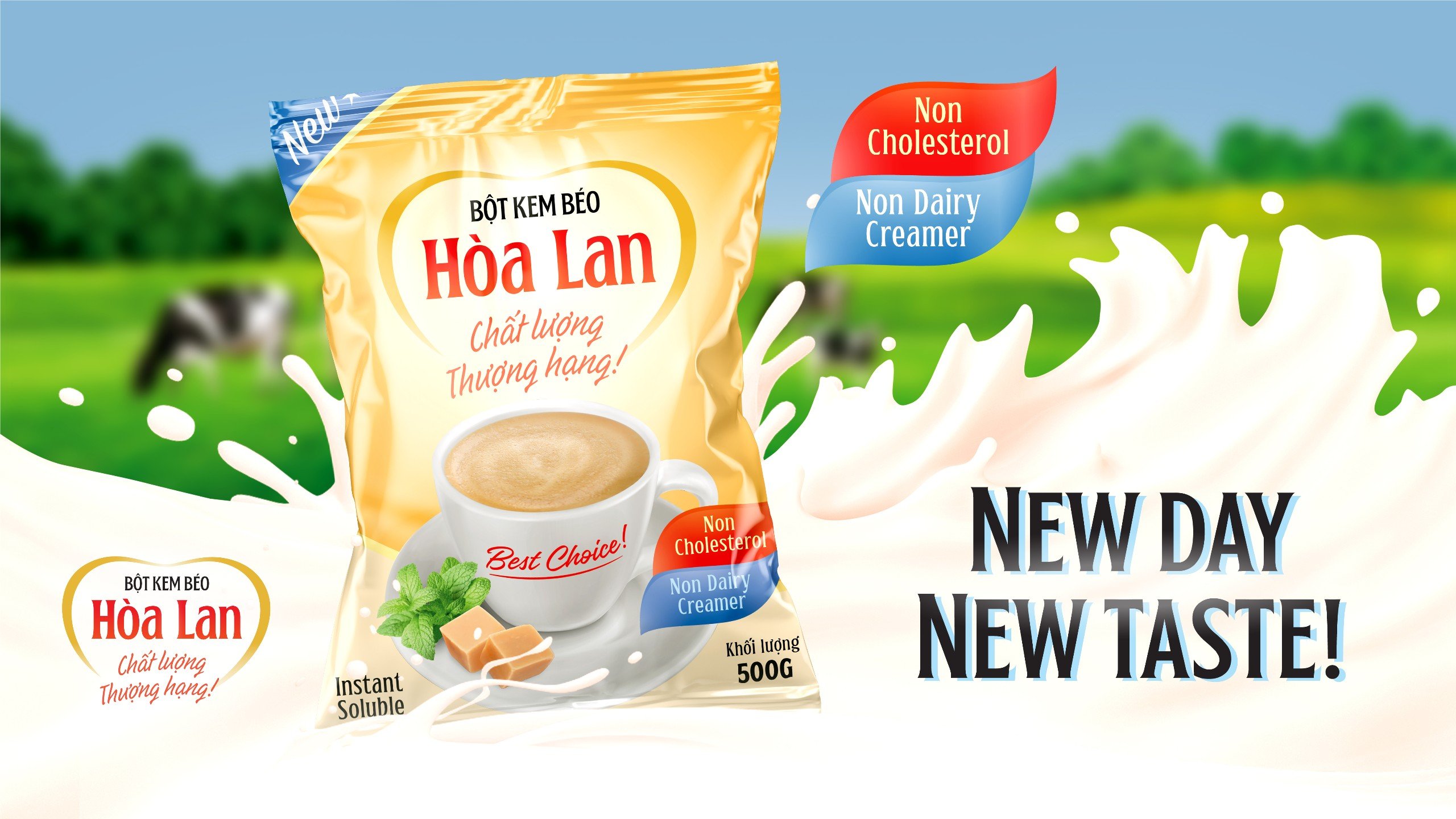 BỘT KEM BÉO HÒA LAN