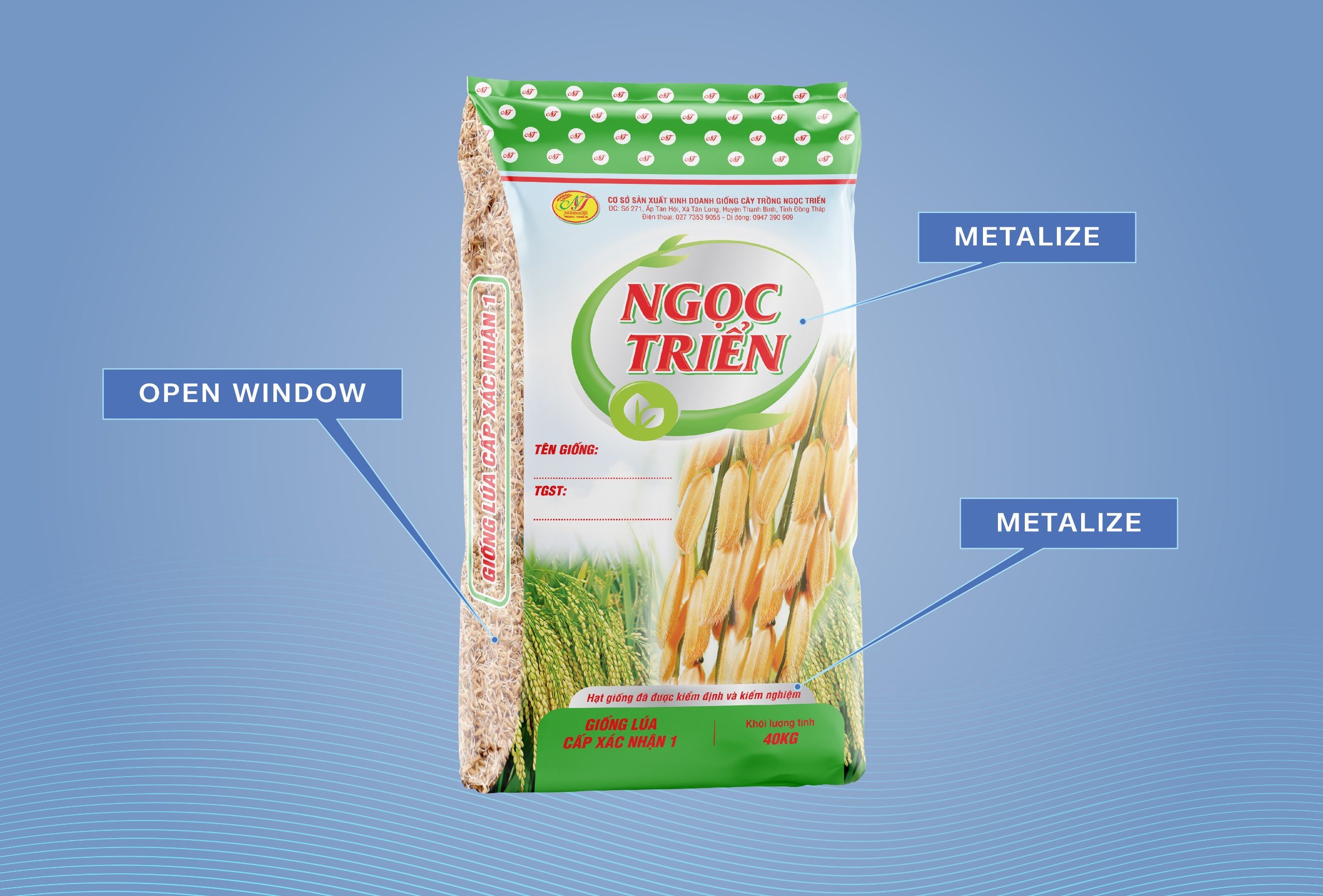 LÚA GIỐNG NGỌC TRIỂN